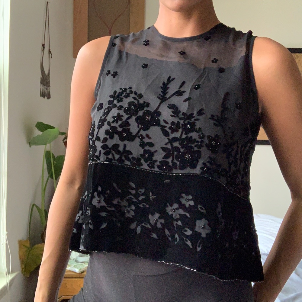 Vintage silk blouse